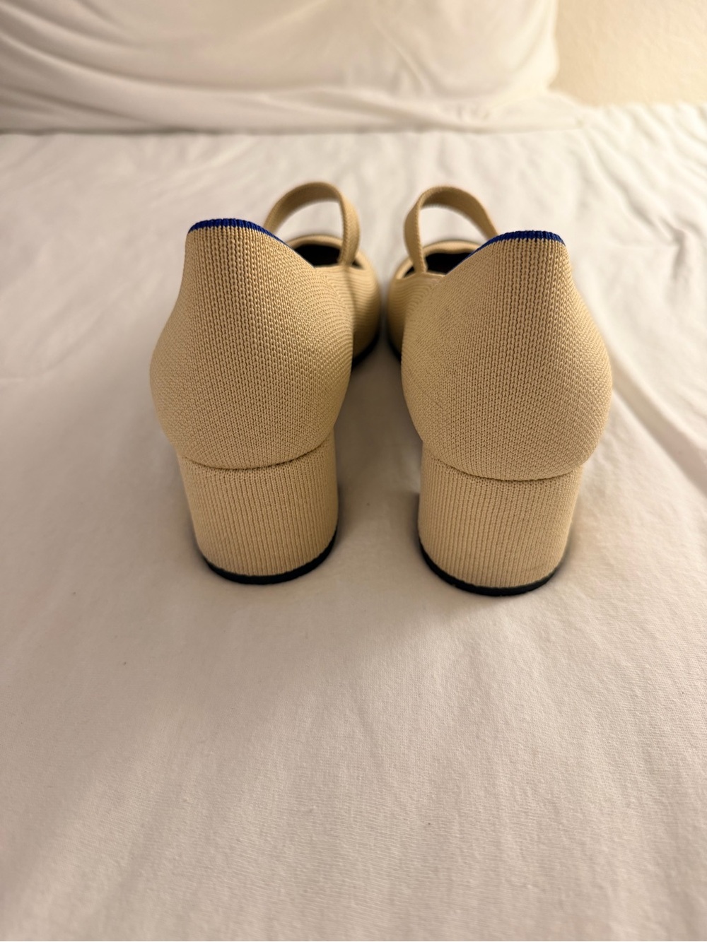 Rothy's Mary Jane Heels (8.5, Cream Cap Toe) - Picture 7 of 12